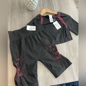 Wolford butterfly set mesh